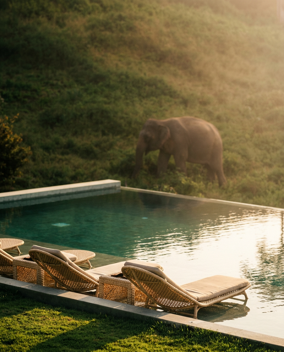 Wild Cottages, an elephant sanctuary in Koh Samui